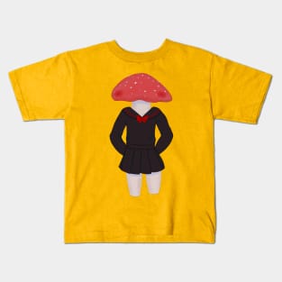 school uniform fungi Kids T-Shirt